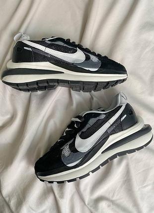 Кроссовки мужские nike sacai vaporwaffle black