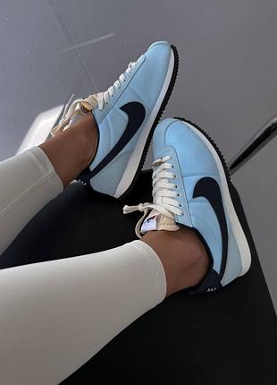 😍 кроссовки женские nike cortez vintage light blue
