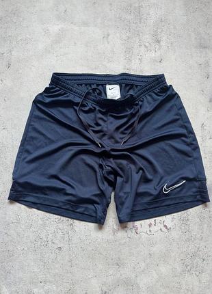 Синие спортивные шорты nike оригинал размер м
