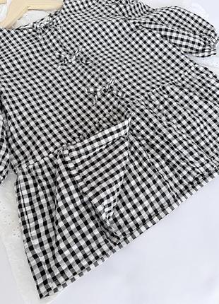 H&m кофтинка в клітинку 4