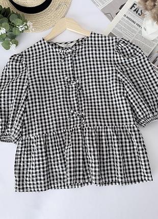 H&m кофтинка в клітинку