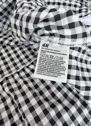 H&m кофтинка в клітинку 5