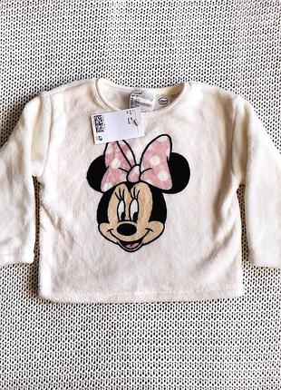 Новая детская кофта, minnie mouse, на 18-24 месяцев