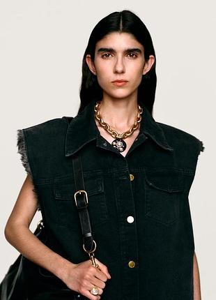 Джинсова сукня willy chavarria x zara