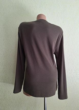 Лонгслив. гольф в мелкий рубчик. 4