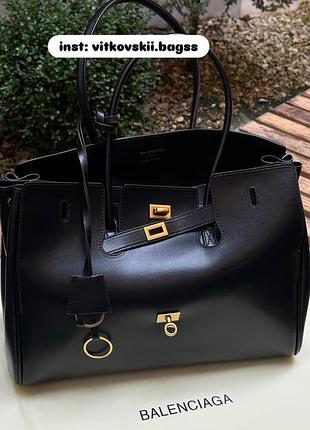 Сумка bel air tote bag black/gold 😌