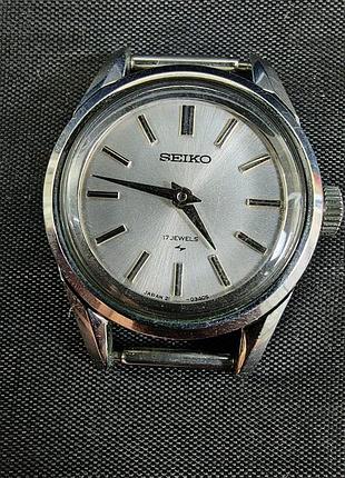 Винтажные женские часы seiko 17 jewels (япония, 1971р.) - механика, рабочий