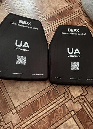 Бронеплиты 3кл ukrarmor