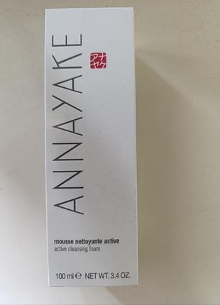 Annayake active cleasing foam мусс для умывания