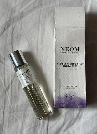Neom organics perfect night's sleep pillow mist, спрей для подушки 30 мл.