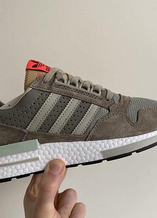 Adidas zx 500 sand brown