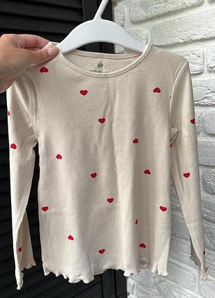 Дитяча кофта реглан h&m