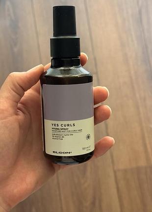 Спрей elgon yes curls hydra spray для кучерявого волосся