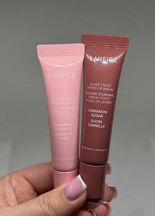 Laneige glaze craze tinted lip serum сироватка-тінт для губ