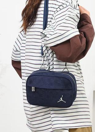 Сумка jordan small monogram синяя 8