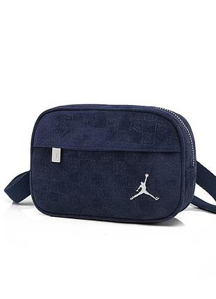 Сумка jordan small monogram синяя 10