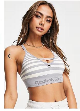 Оригінал! спортивний безшовний топ бюстгальтер reebok р. s