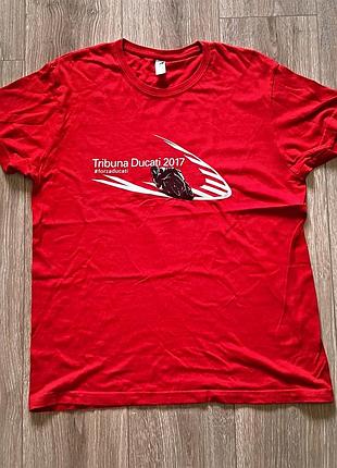 Футболка ducati tribuna ducati 2017 червона розмір l