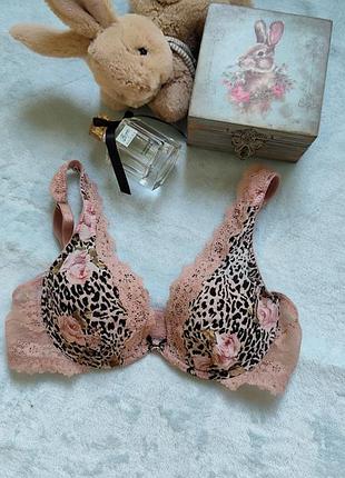 Бюстгалтер 70- 75 в рожевий лео, intimissimi
