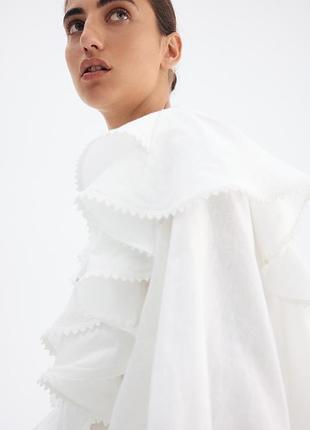 Лляна сукня h&m 4