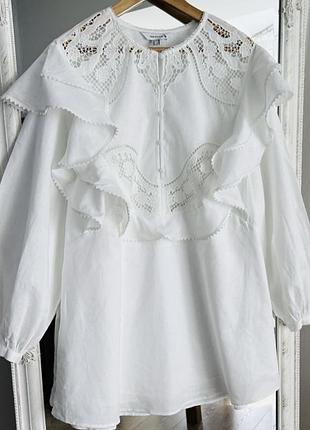 Лляна сукня h&m 5