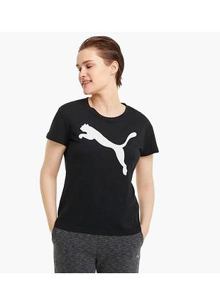 Чорна спортивна футболка від puma  розмір m майка оригінал
