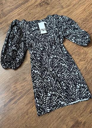 Котонова сукня зара zara