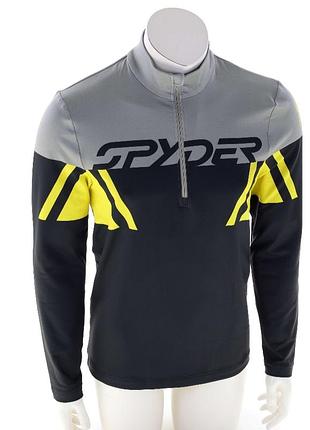 Мужской спортивный джемпер spyder pudium 1/2 zip размер м