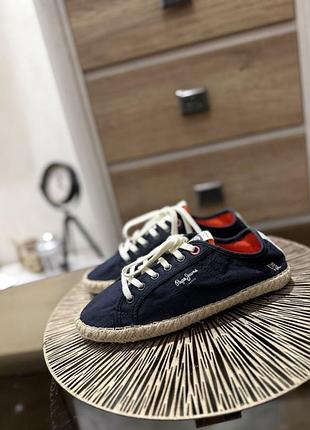 Туфлі макасини від бренду pepe jeans