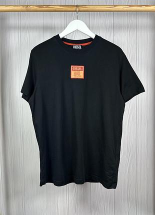 Diesel logo patch футболка оригінальна розмір l