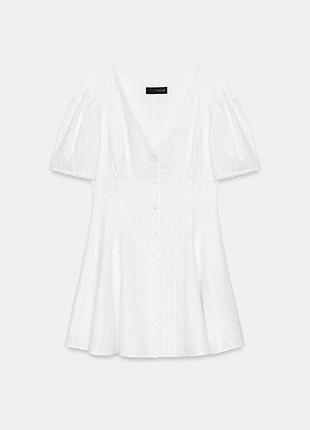 Біла сукня zara s