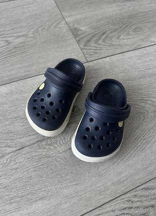 Дитячі/літні/сині/крокси/crocs/босоніжки/для малюків