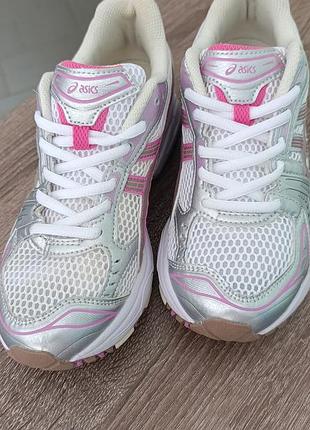 Кроссовки женские asics gel-1130 white/silver/pink, оригинал, состояние новых