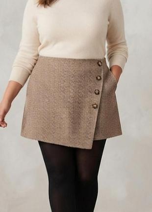 Женская юбка шорты  р.2хл  shein curve