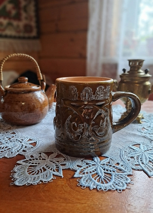 Кухоль глиняний