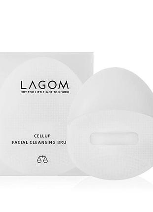 Щіточка для очищення шкіри обличчя lagom cellup facial cleansing brush