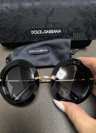 Розкішні сонцезахисні окуляри  dolce & gabbana (оригінал)