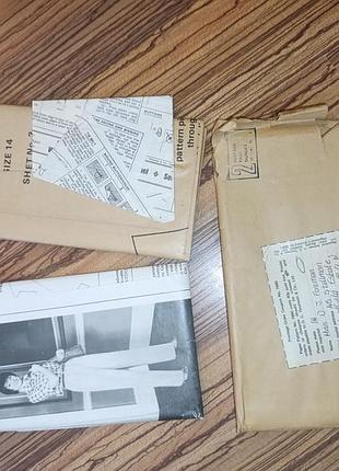 1979-викрійка штани та блуза. англія. опис, схема, викрійки. мода. 9