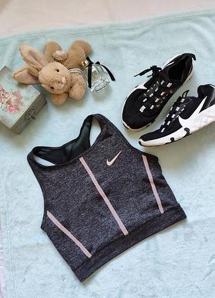 Топ nike pro р с 36 s сірий сіточка