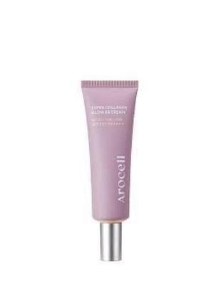 Вв-крем з колагеном з ефектом сяйва arocell super collagen glow bb cream, 40 мл