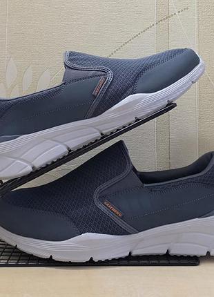 Мужские слипоны кроссовки skechers equalizer 4.0 размер 45