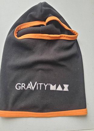 Чорна балаклава gravitymax, підшлемник підшоломник