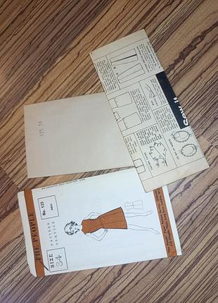 1960-е викрійка people paper pattern service. англія. опис, схема, викрійки. мода. 9