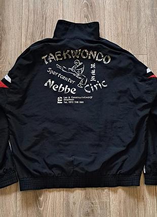 Спортивна олімпійка taekwondo вінтаж чорна розмір l