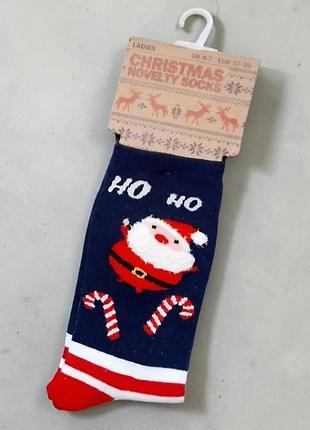 Жіночі новорічні шкарпетки novelty socks 37-39