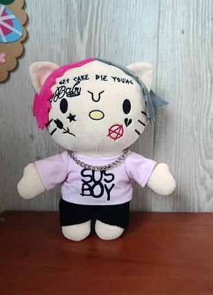 Игрушка hello kitty lil peep