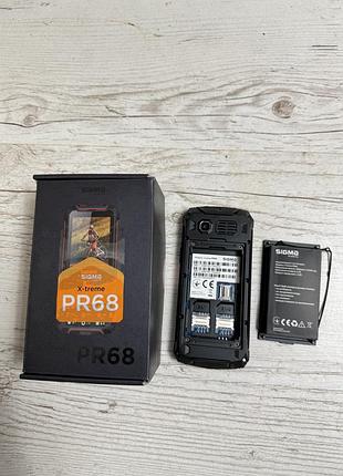 Телефон sigma x-streme pr68 7