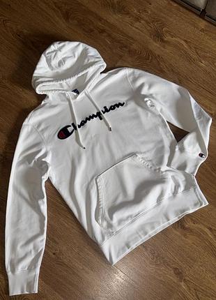 Худі champion білого кольору / кофта