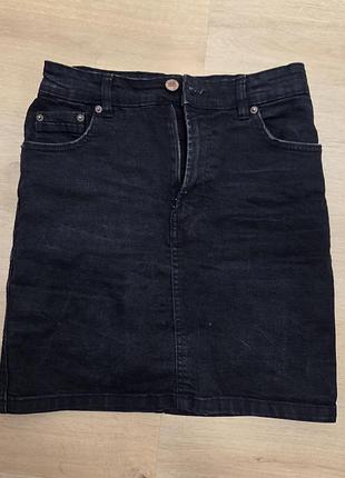 Юбка джинсовая stradivarius, s/m