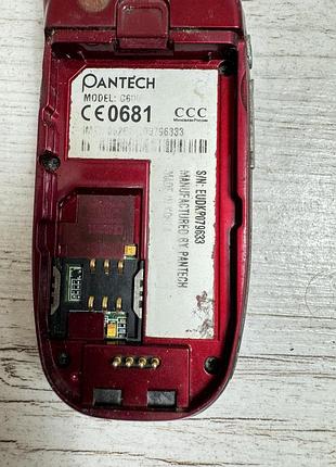 Телефон pantech g600 9